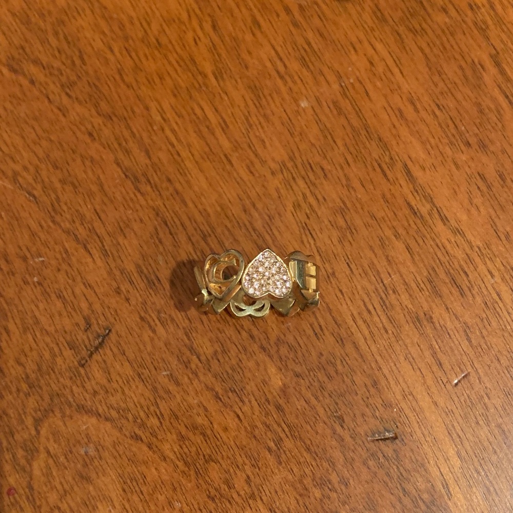 Coach Heart Ring
